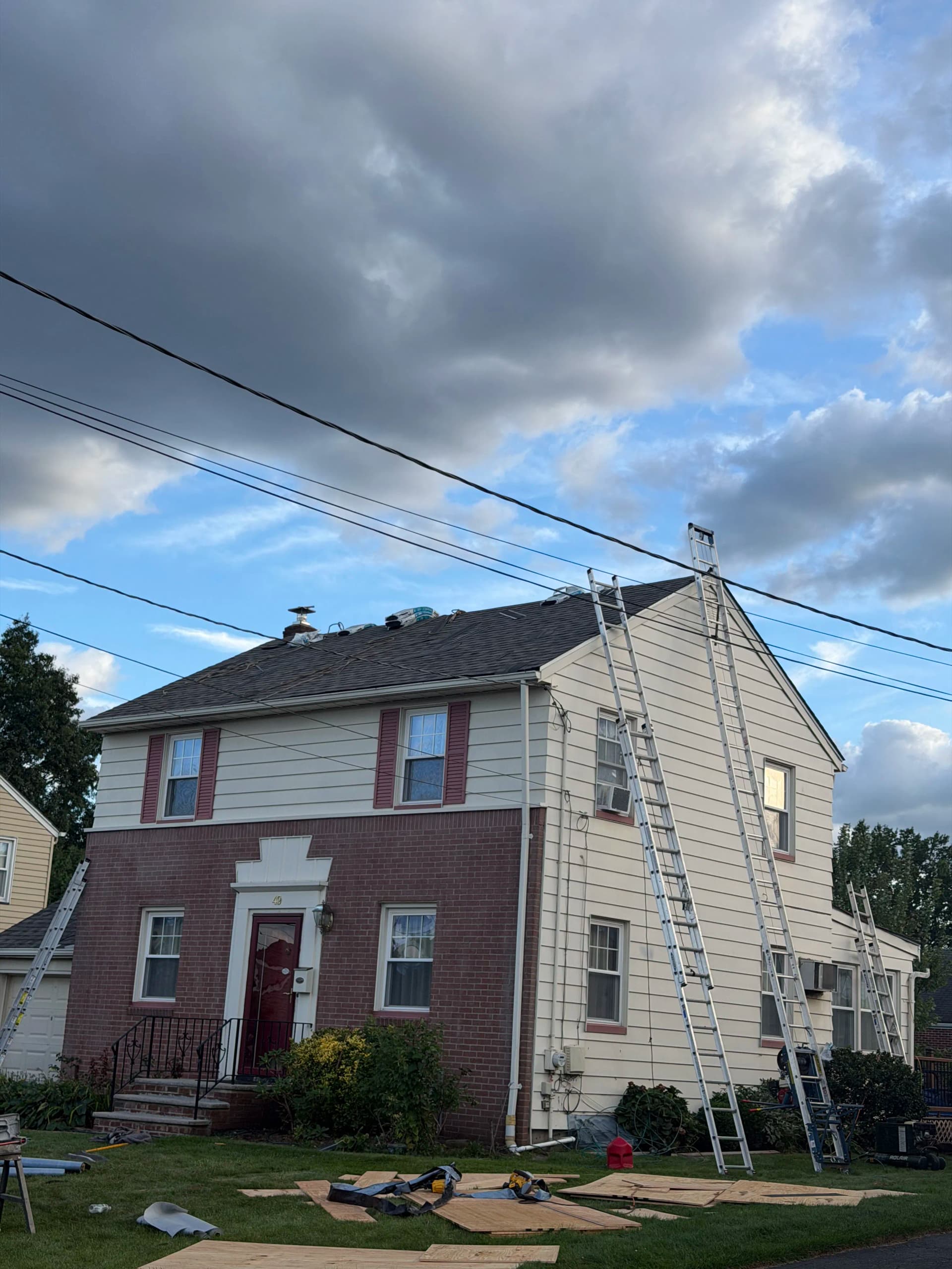 Gallery photos for Complete Roof Replacement with New CDX Plywood Deck in Clifton NJ: Image #9