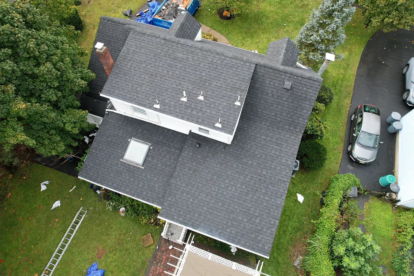 Gallery photos for IKO Dynasty Granite Black Roof Replacement in Dumont NJ: Image #9