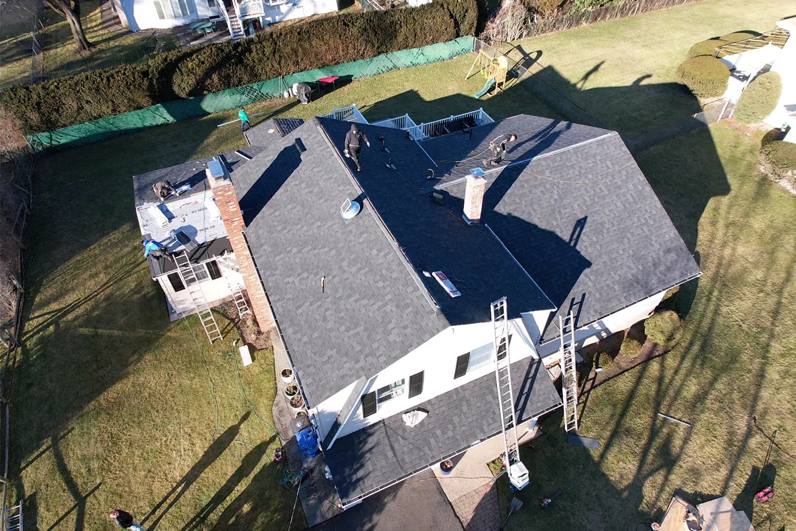 Gallery photos for Full Roof Replacement in Paramus NJ with IKO Dynasty Glacier Shingles: Image #8