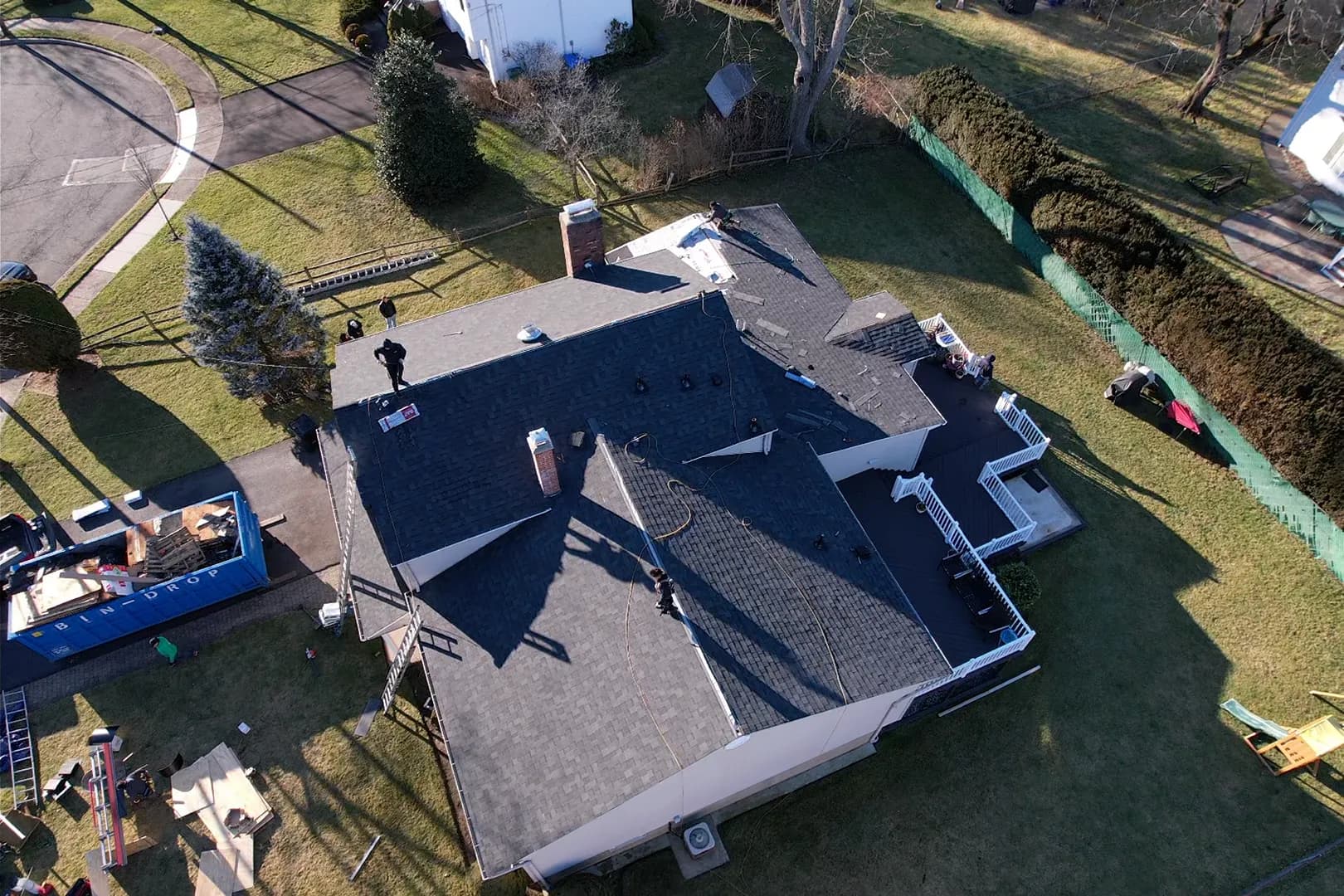 Gallery photos for Full Roof Replacement in Paramus NJ with IKO Dynasty Glacier Shingles: Image #6