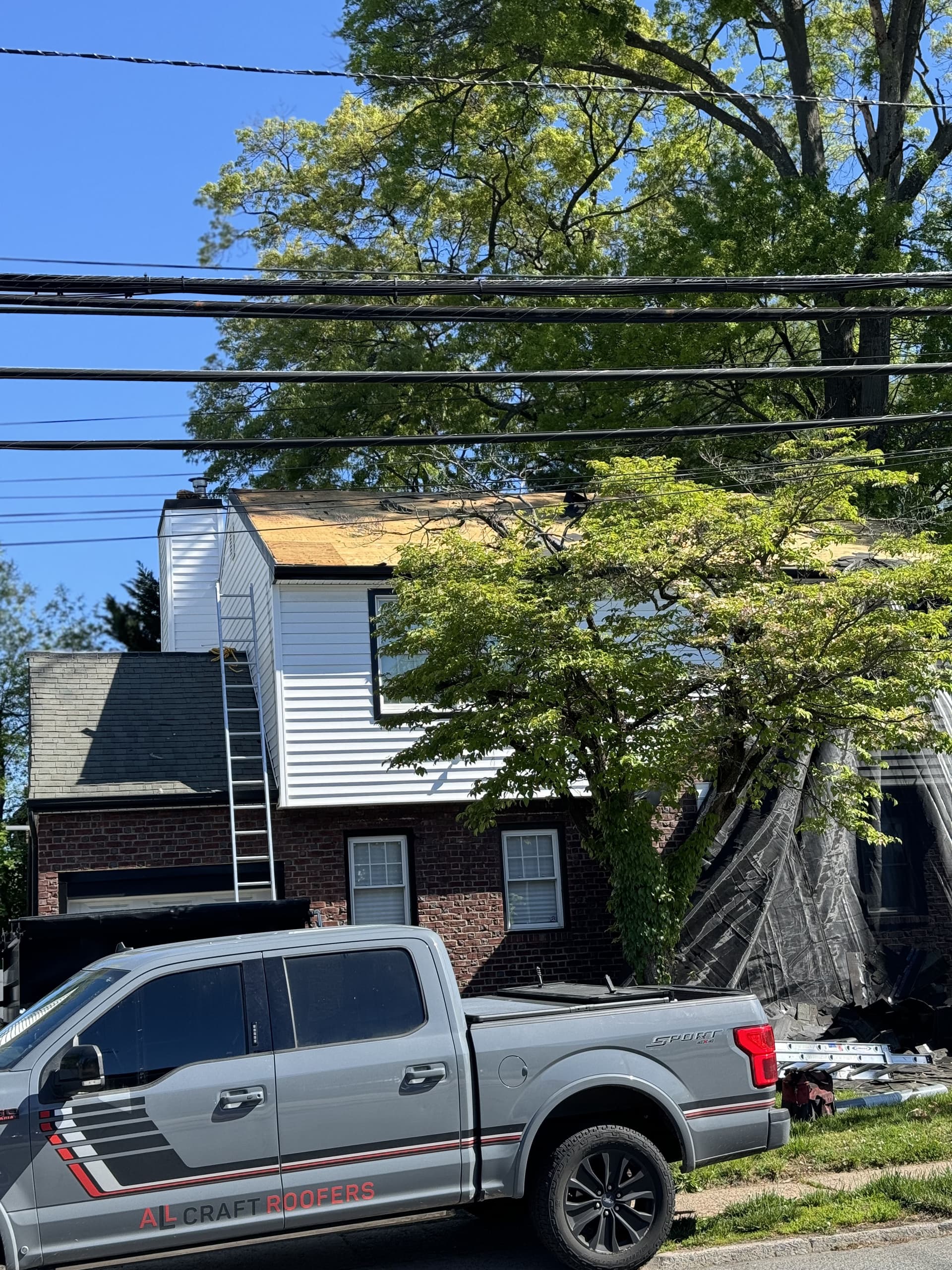 Gallery photos for Full Roof Replacement in Dumont NJ with IKO Dynasty Shingles: Image #1