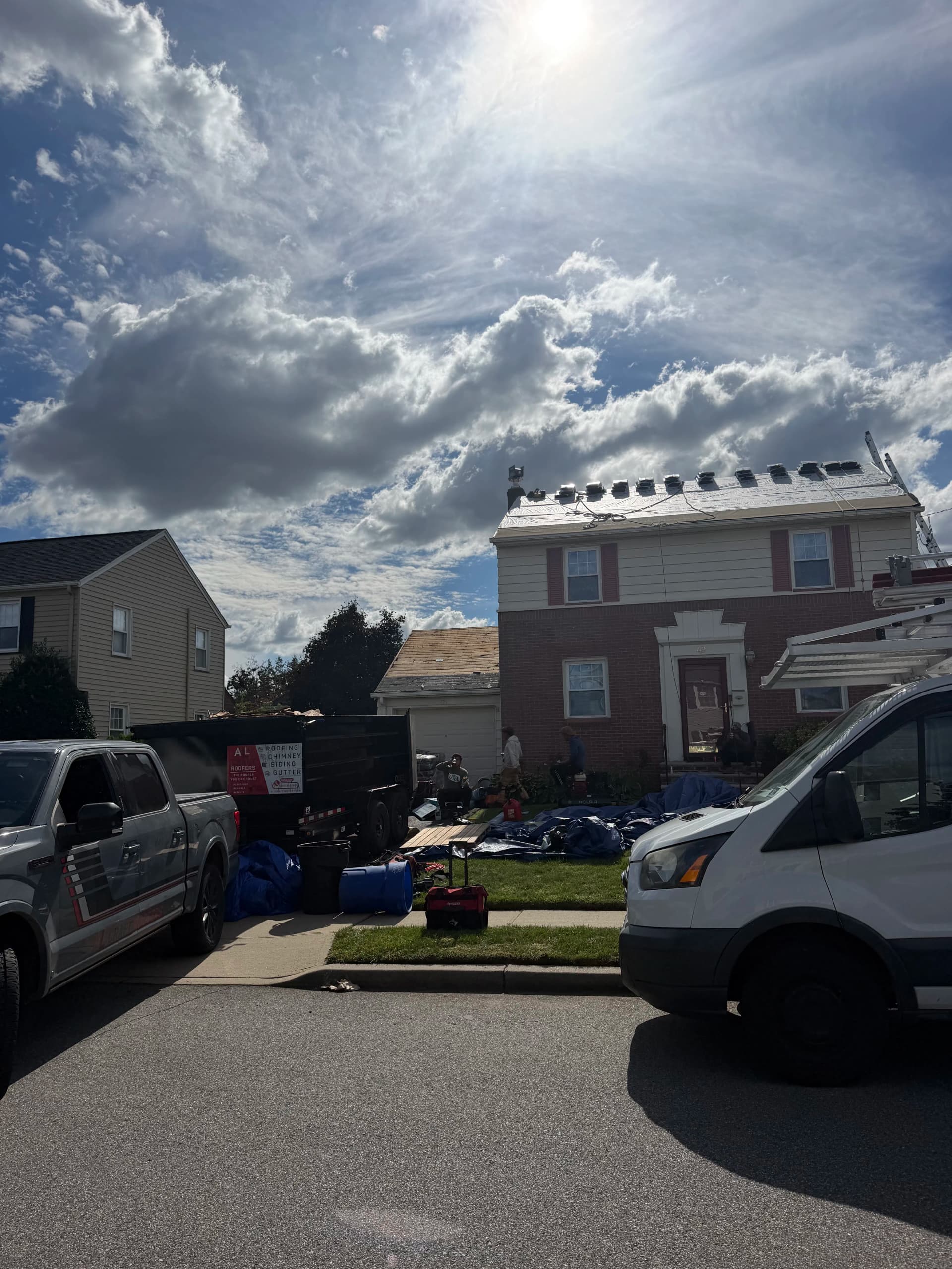 Complete Roof Replacement with New CDX Plywood Deck in Clifton NJ image