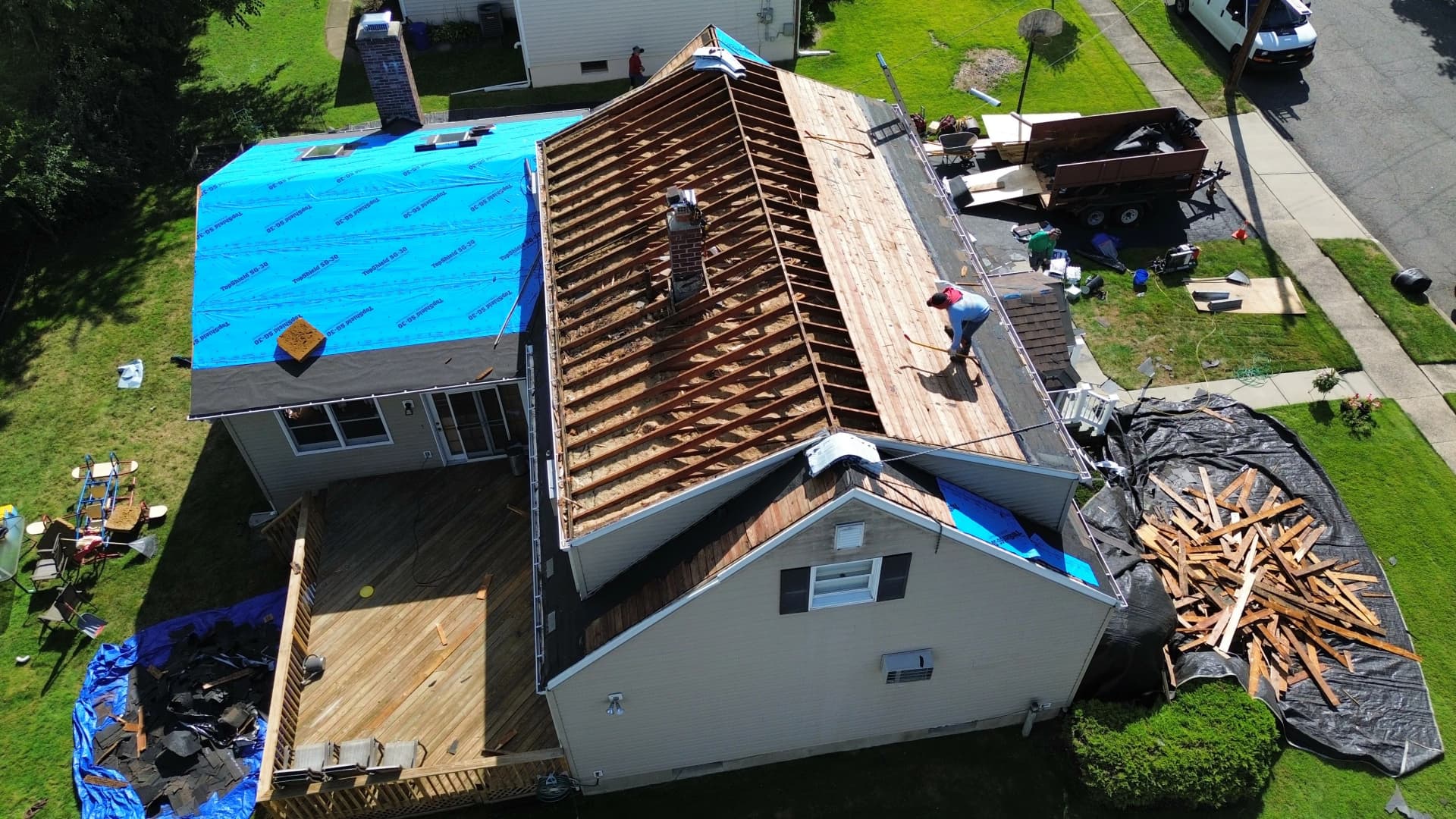Gallery photos for IKO Dynasty Brownstone Roof Replacement in Fair Lawn NJ: Image #2
