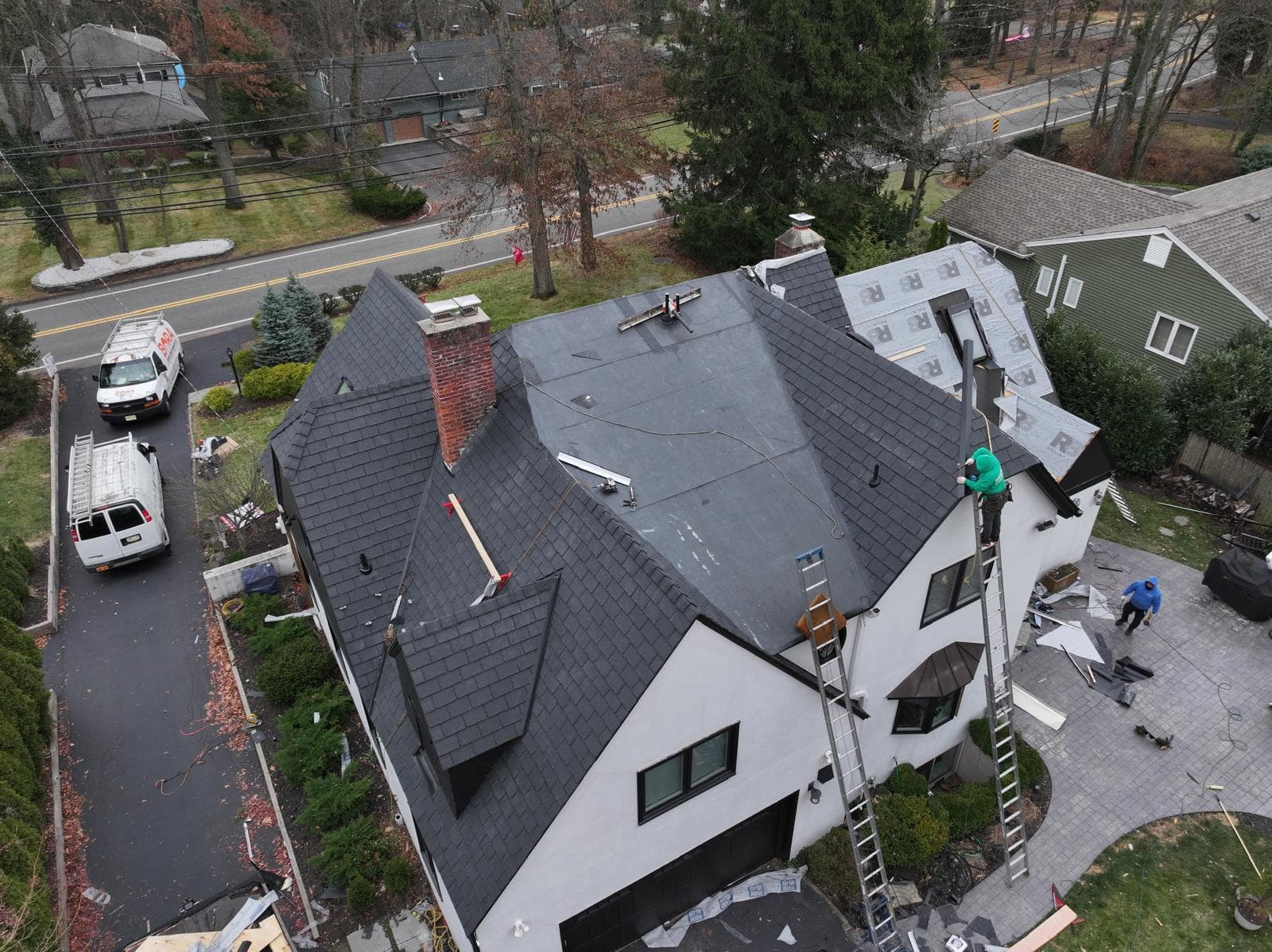 Project DaVinci Composite Slate Roof Installation in Hillsdale, NJ image