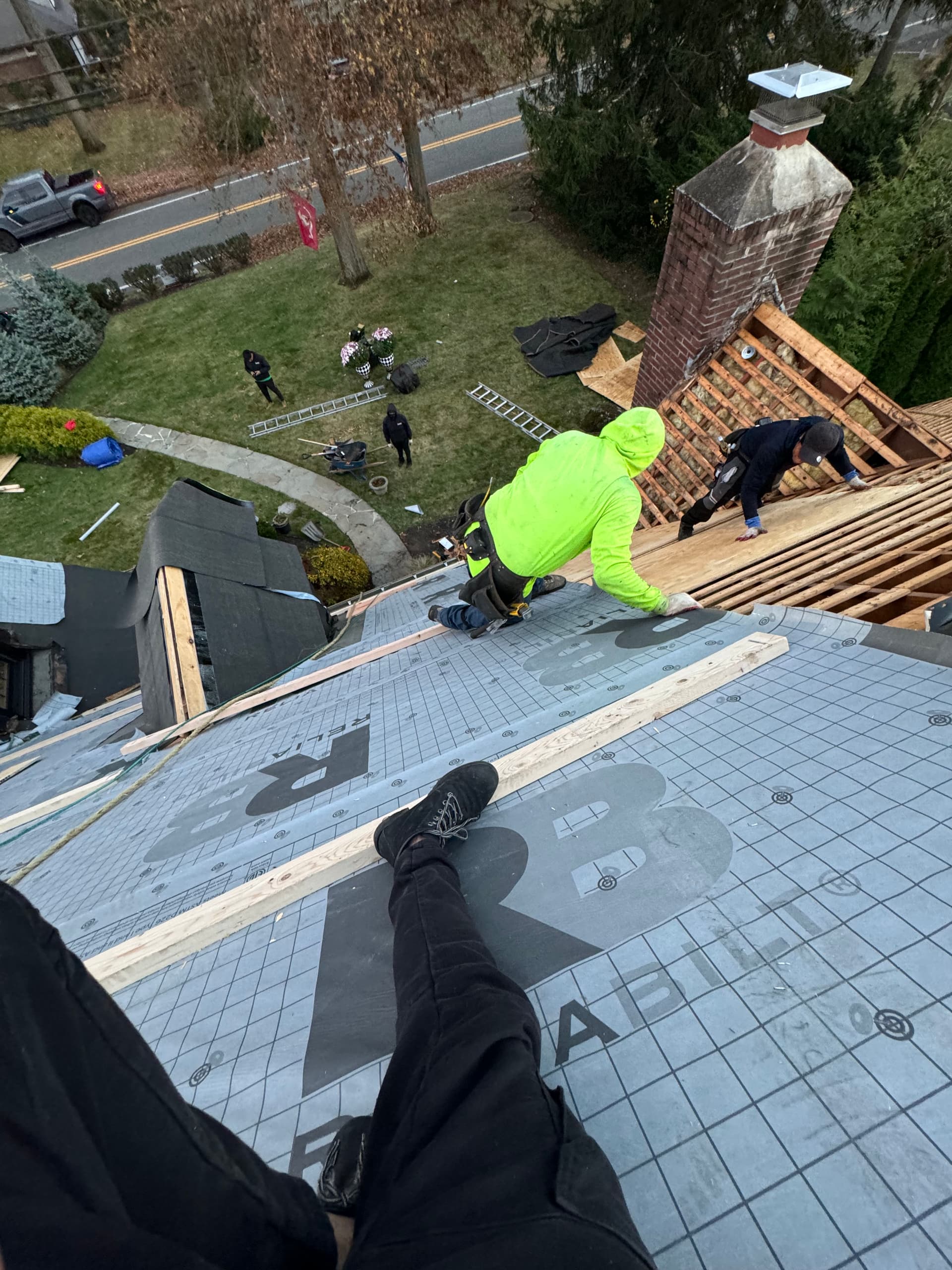 Gallery photos for DaVinci Composite Slate Roof Installation in Hillsdale, NJ: Image #3