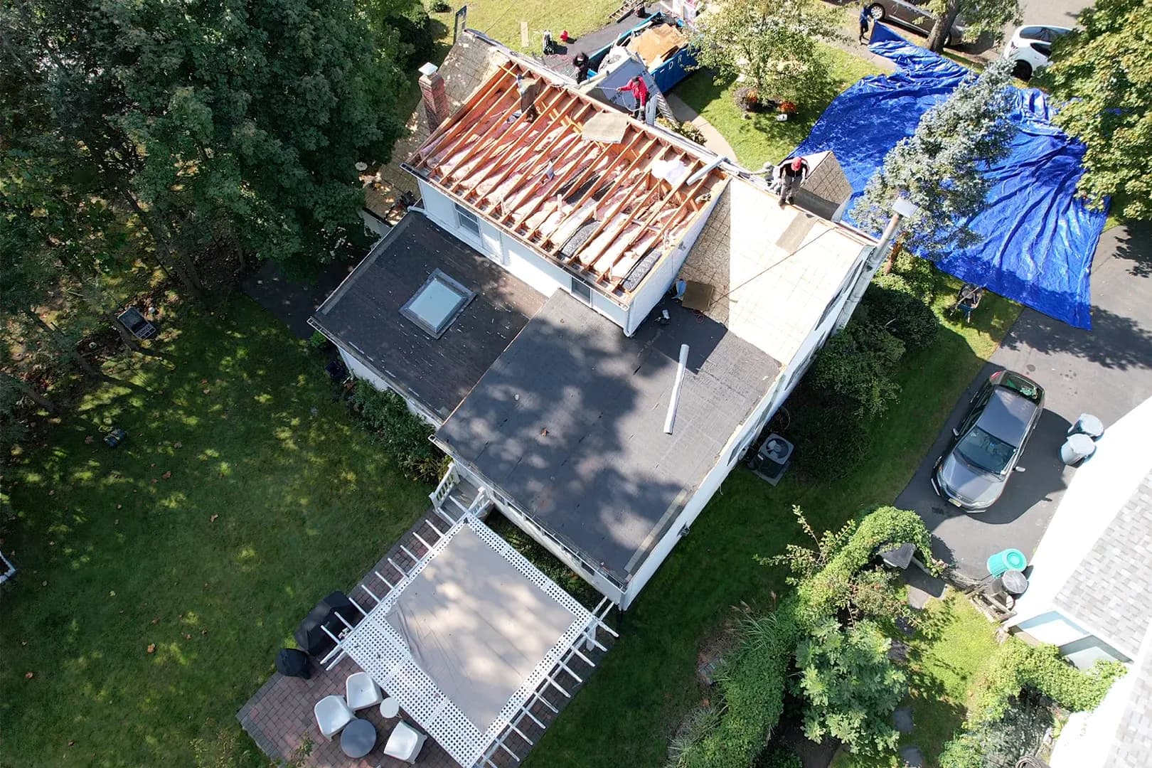 Gallery photos for IKO Dynasty Granite Black Roof Replacement in Dumont NJ: Image #3