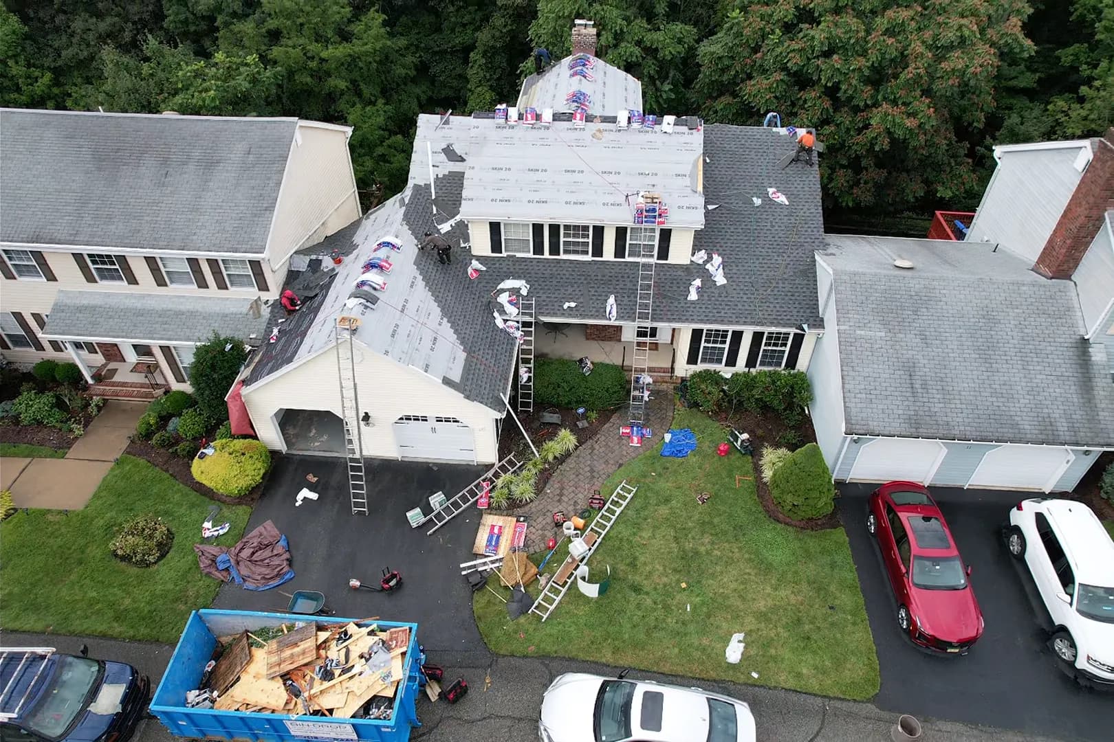 Gallery photos for GAF Pewter Gray Roof Replacement Done Right in Glen Rock NJ: Image #3