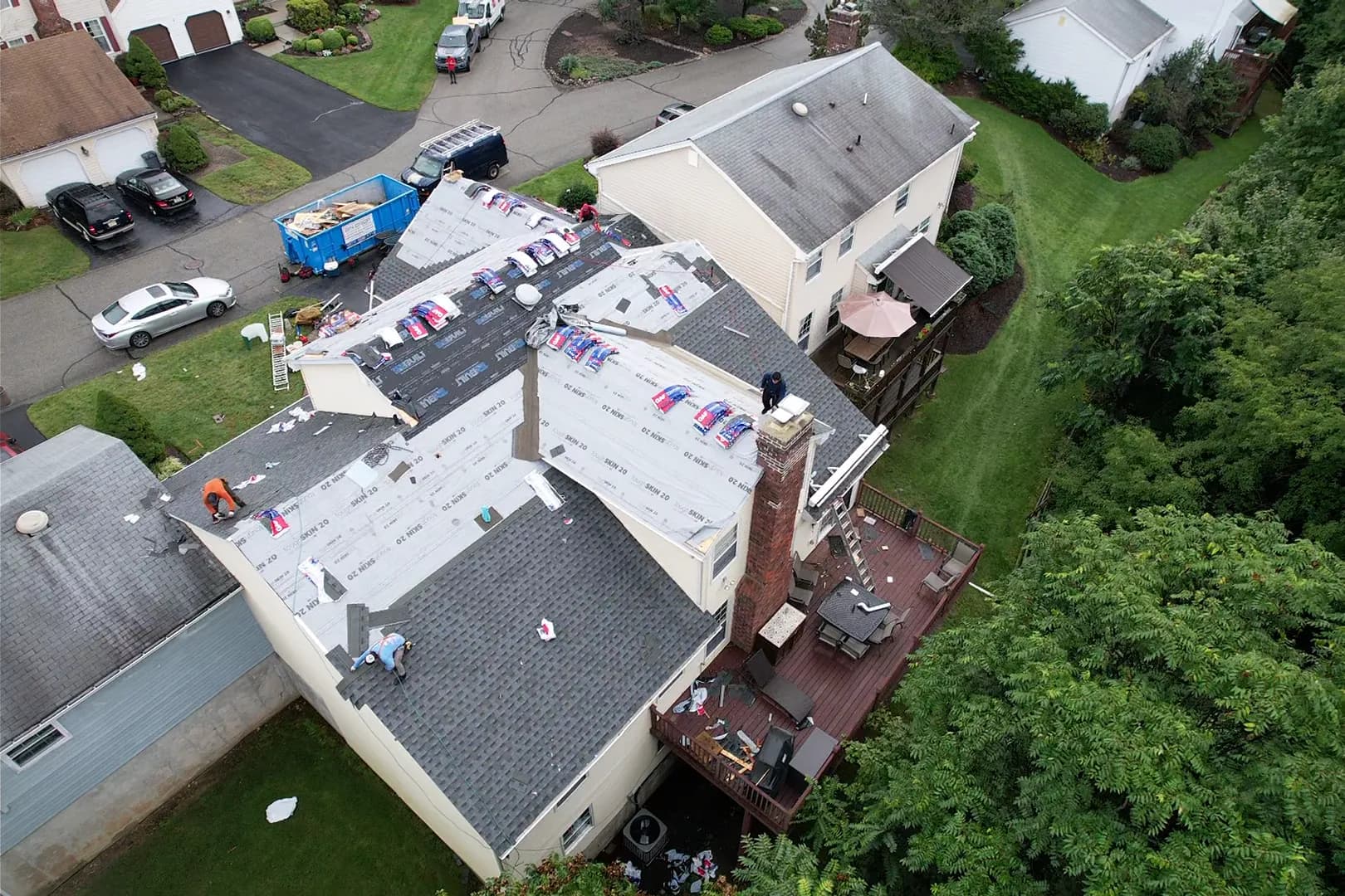 Gallery photos for GAF Pewter Gray Roof Replacement Done Right in Glen Rock NJ: Image #4