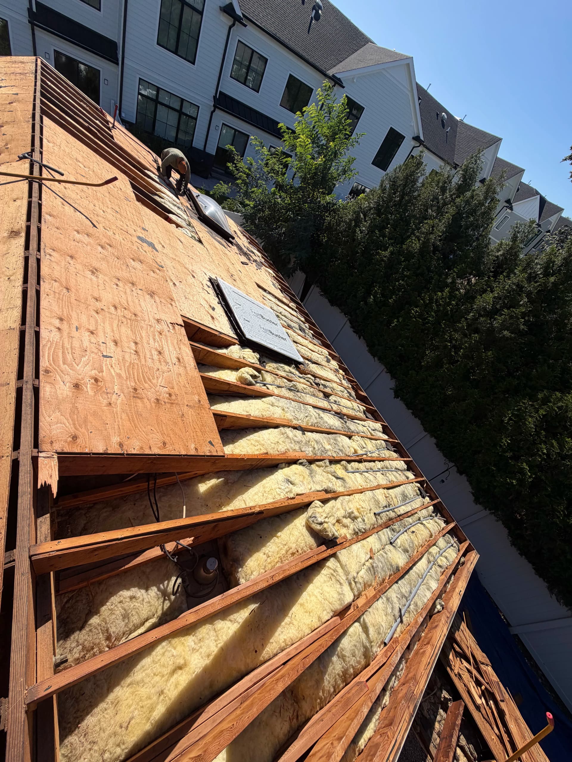 Gallery photos for Full Roof Replacement With New Decking and Gutters in Paramus NJ: Image #2