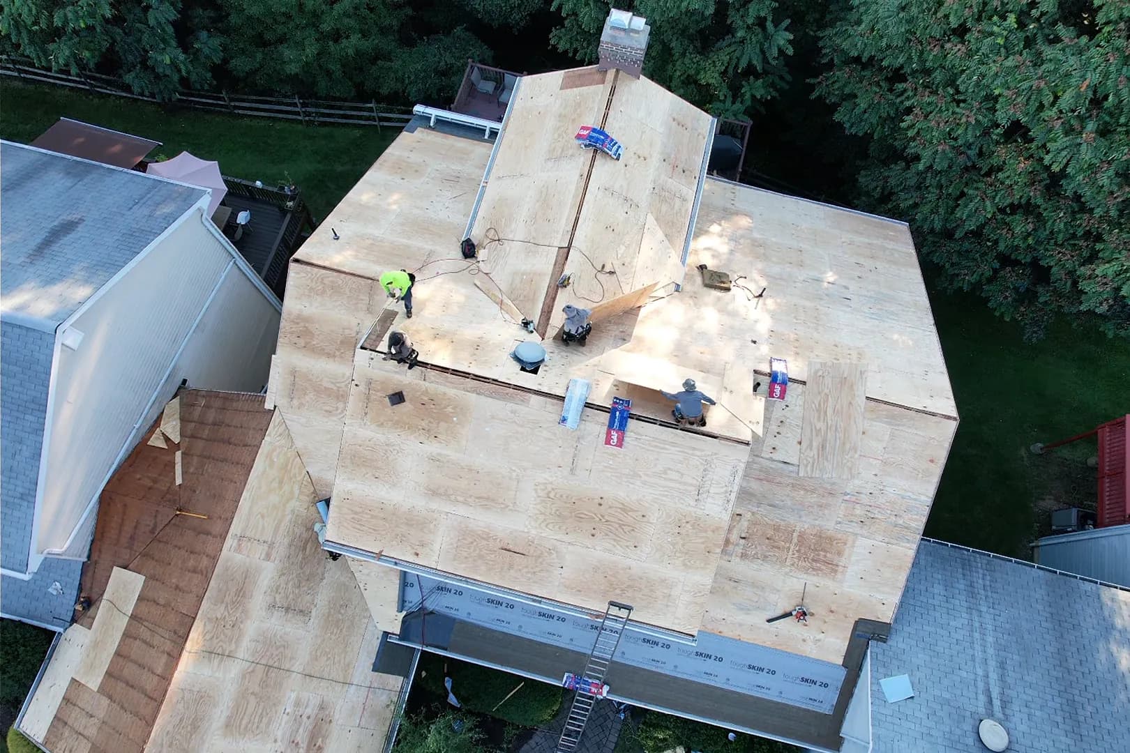 Gallery photos for GAF Pewter Gray Roof Replacement Done Right in Glen Rock NJ: Image #1