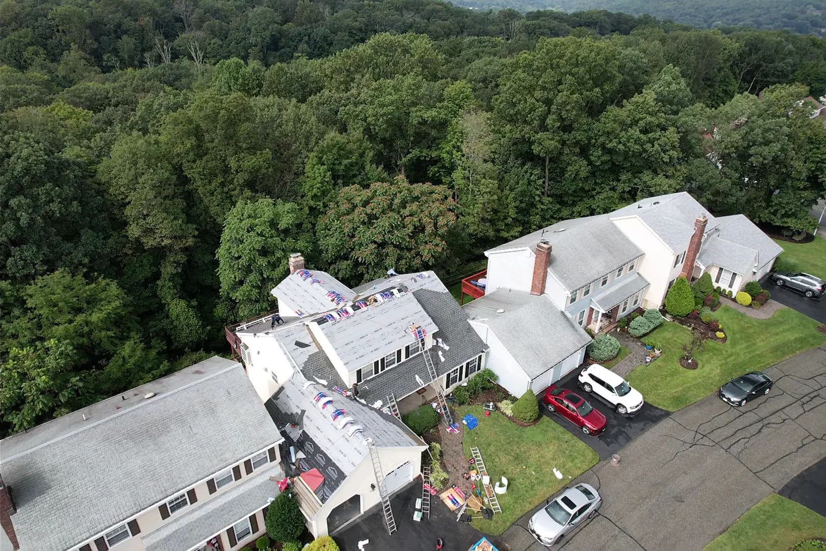 Gallery photos for GAF Pewter Gray Roof Replacement Done Right in Glen Rock NJ: Image #2